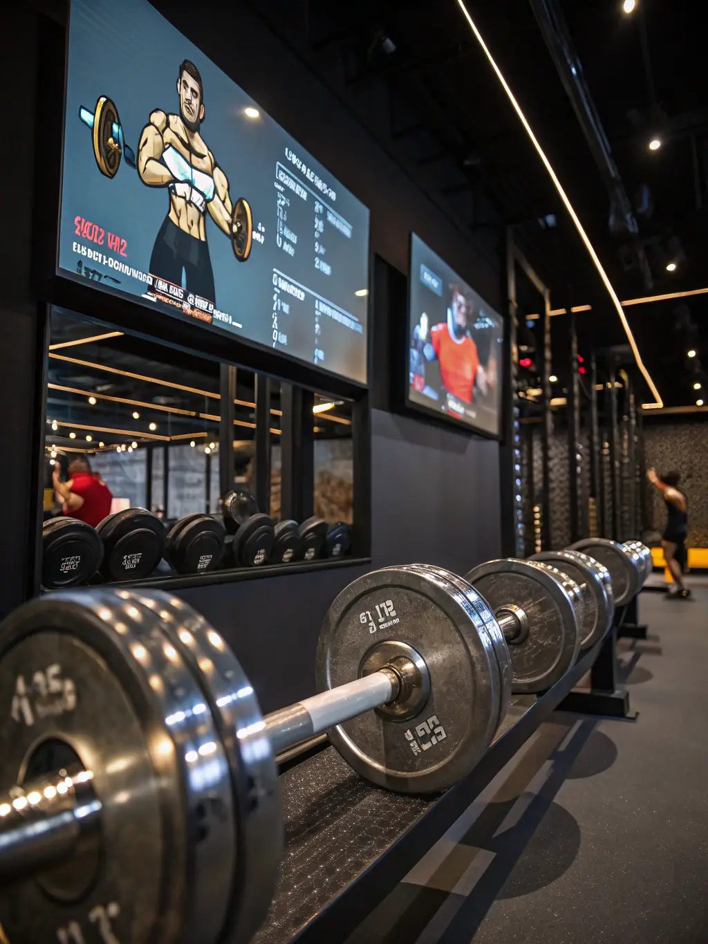 A dedicated crossfit class in progress, with participants lifting weights and performing various exercises under the guidance of a certified trainer at SNEVENTS-FAMILY.